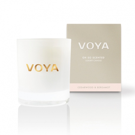 LUXURY CANDLE CEDARWOOD & BERGAMOT